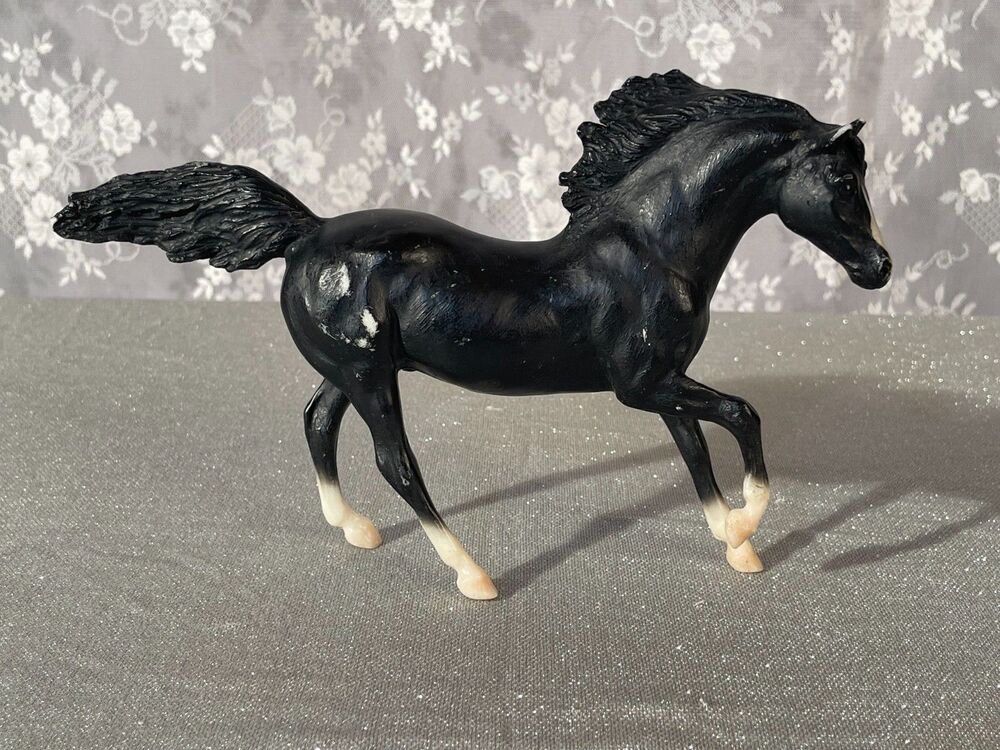 Vintage Breyer Horse Classic #89 Running Black Beauty